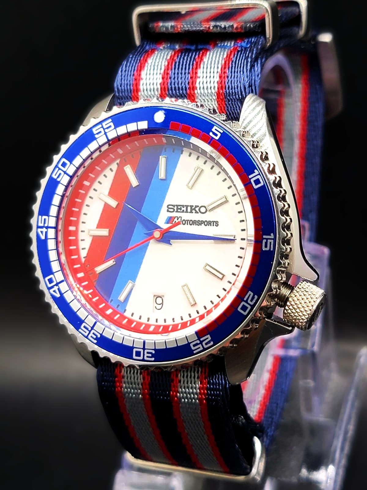 SEIKO MOTORSPORTS CUSTOM MOD Automatic on NATO