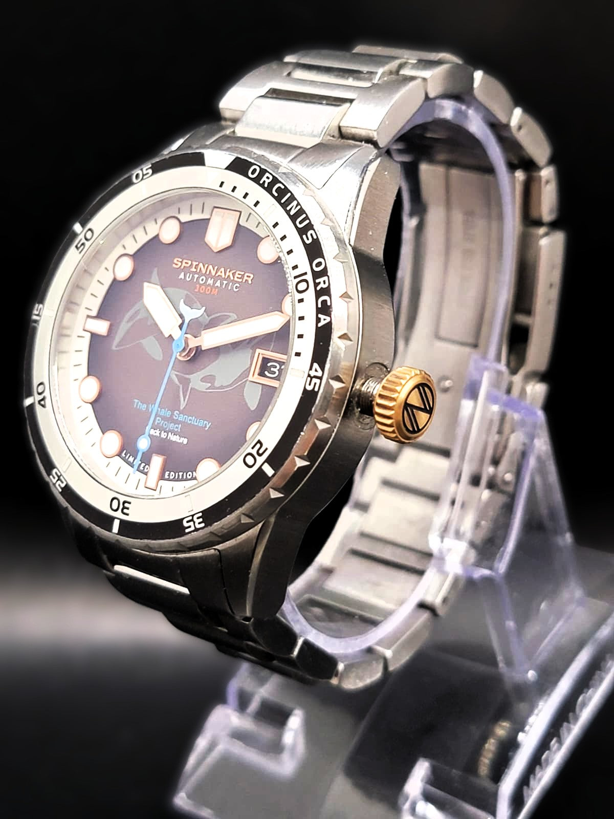 Spinnaker Hass Automatic Whale Sanctuary Project Limited Edition