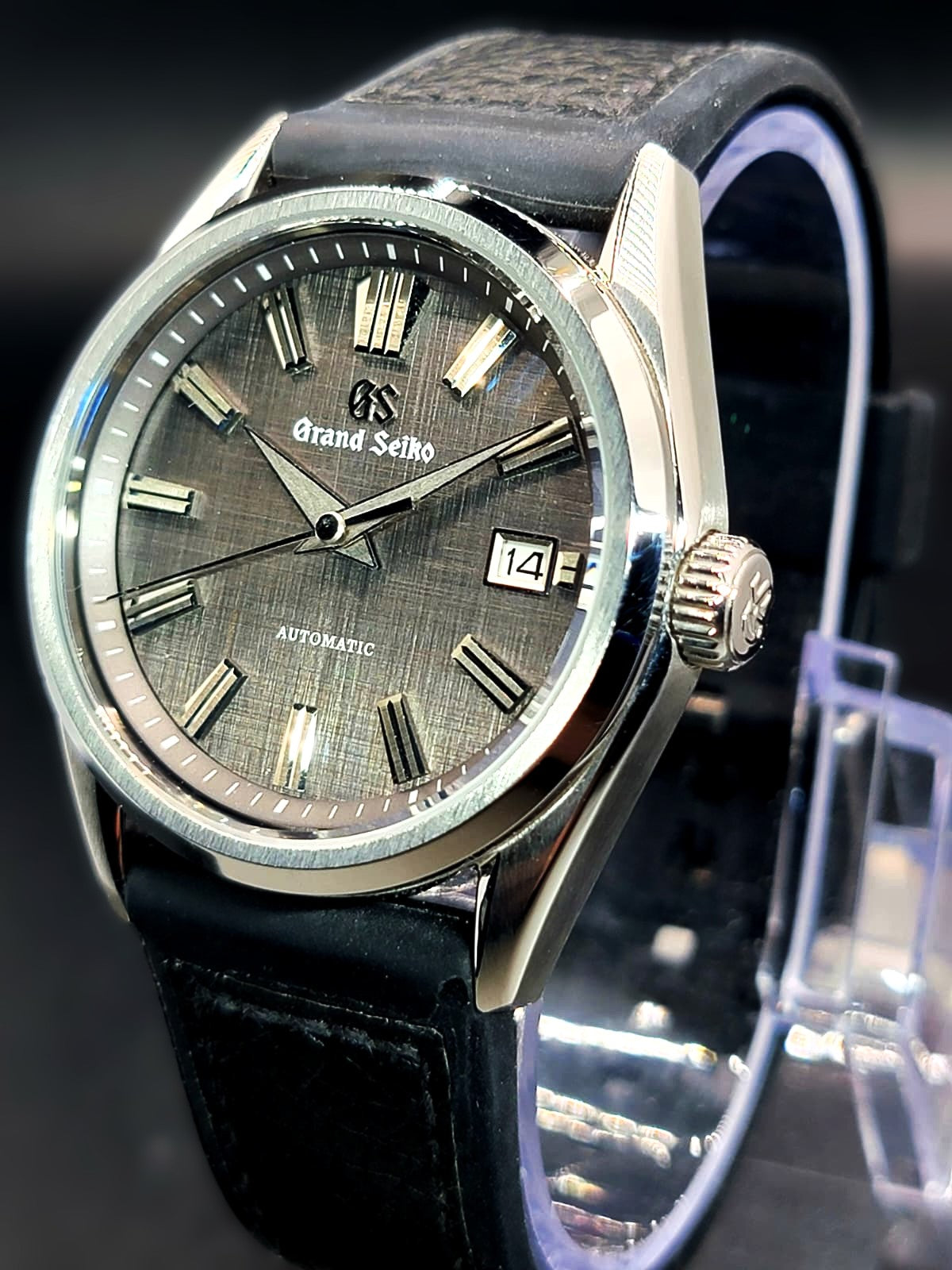 CUSTOM MOD GRAND SEIKO - HERITAGE COLLECTION - GREY LINEN DIAL - AUTOMATIC