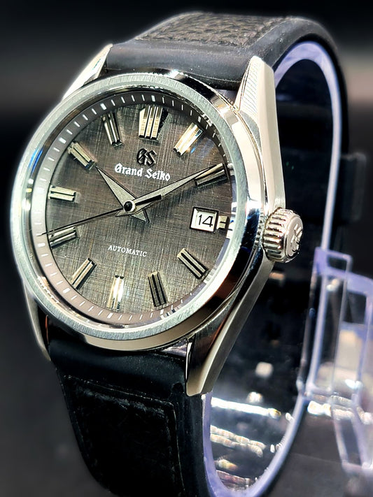 CUSTOM MOD GRAND SEIKO - HERITAGE COLLECTION - GREY LINEN DIAL - AUTOMATIC
