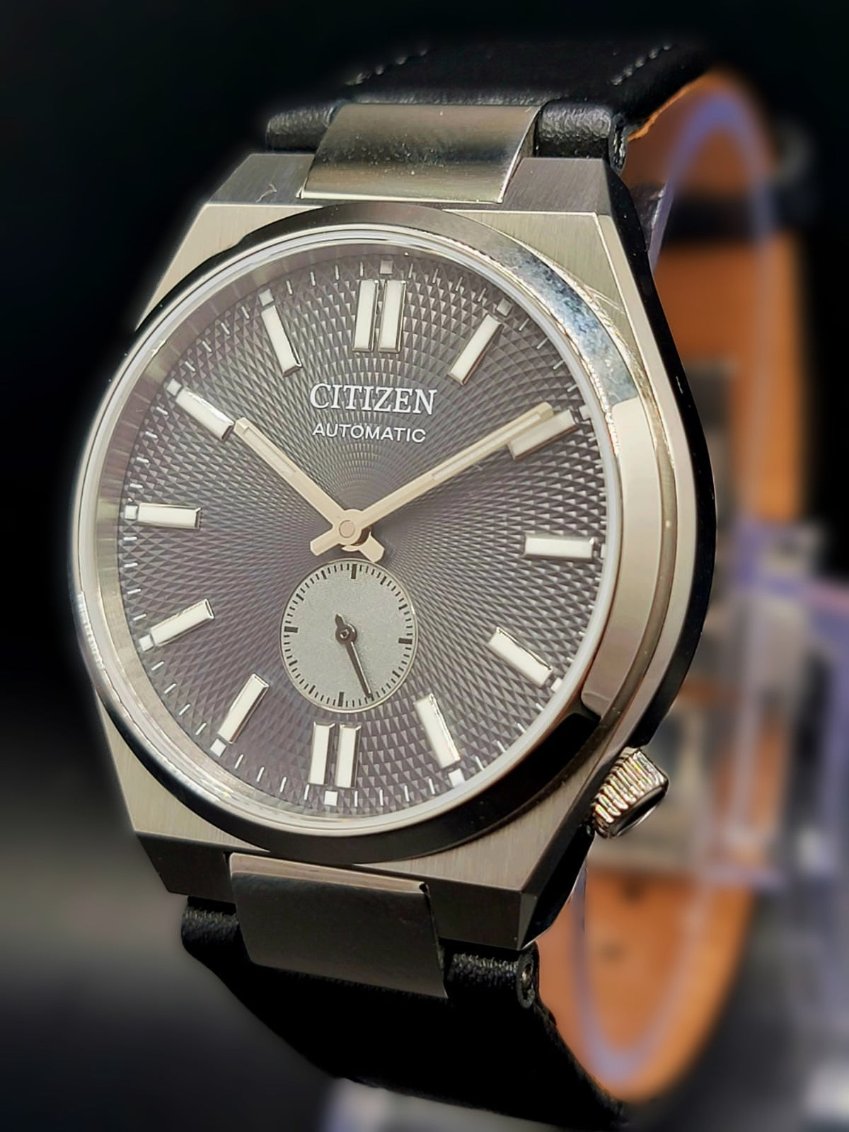 Citizen Black Mens Analogue Watch Tsuyosa NK5010-01H
