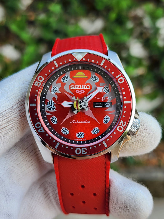 CUSTOM Mod4Thai (Boundman Gear 4th) RED Dial Custom Engraving Back NEW