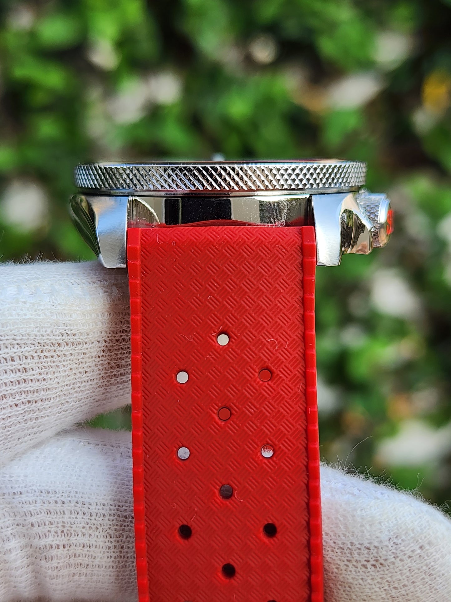 CUSTOM Mod4Thai (Boundman Gear 4th) RED Dial Custom Engraving Back NEW