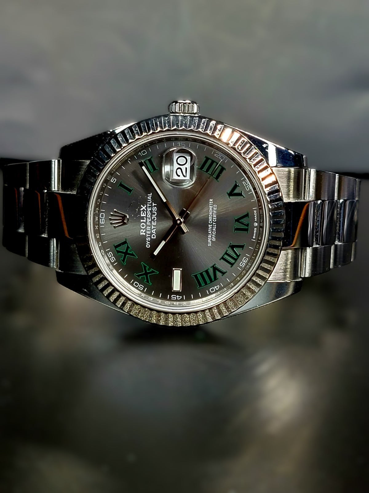 Rolex Datejust 41, Oystersteel and 18k White Gold, 41mm, Ref# 126334-0021