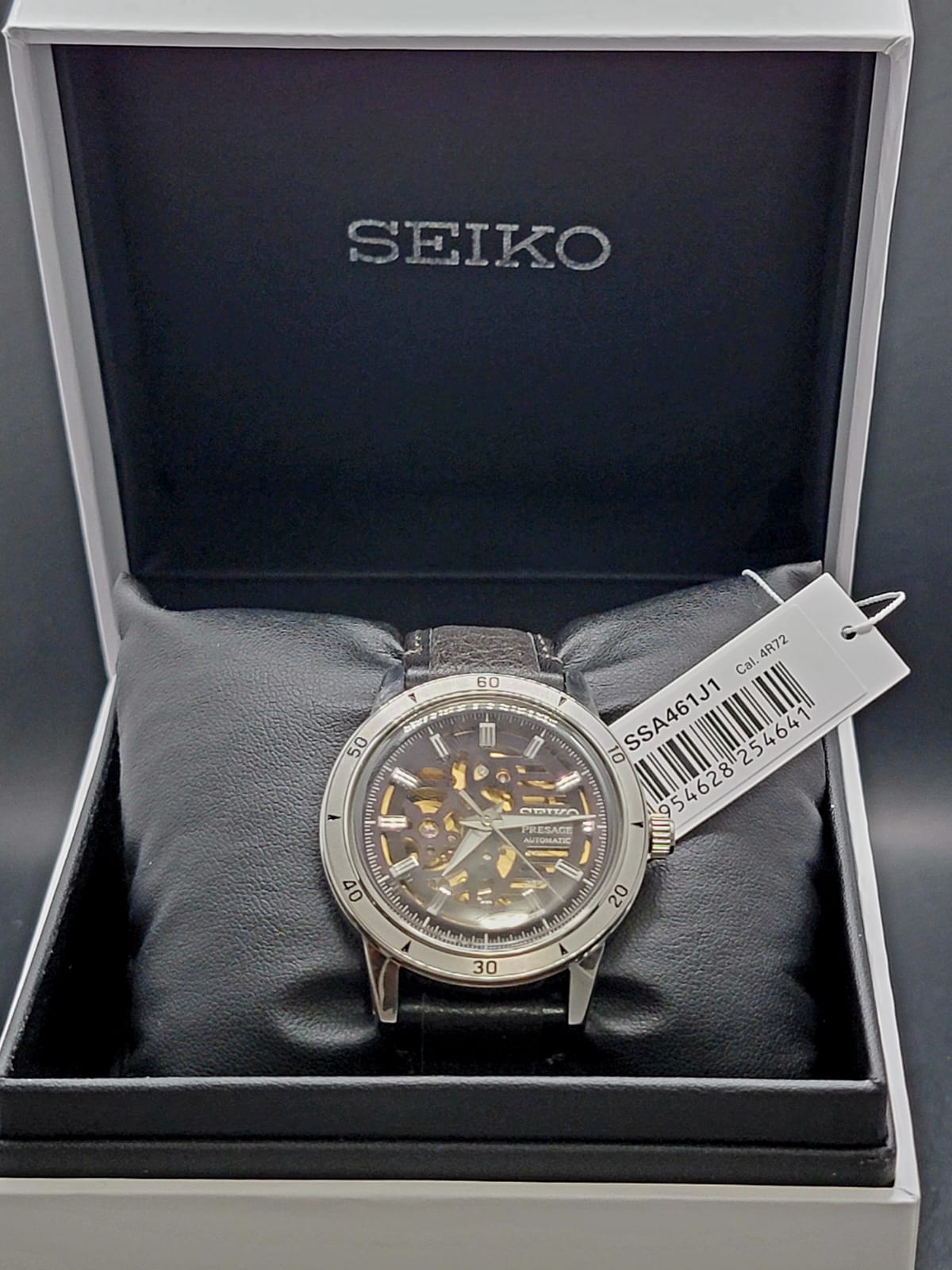 BRAND NEW 2024 SEIKO PRESAGE SSA461J UK EDITION STYLE60'S BIKER 40mm 4R72 MVMNT