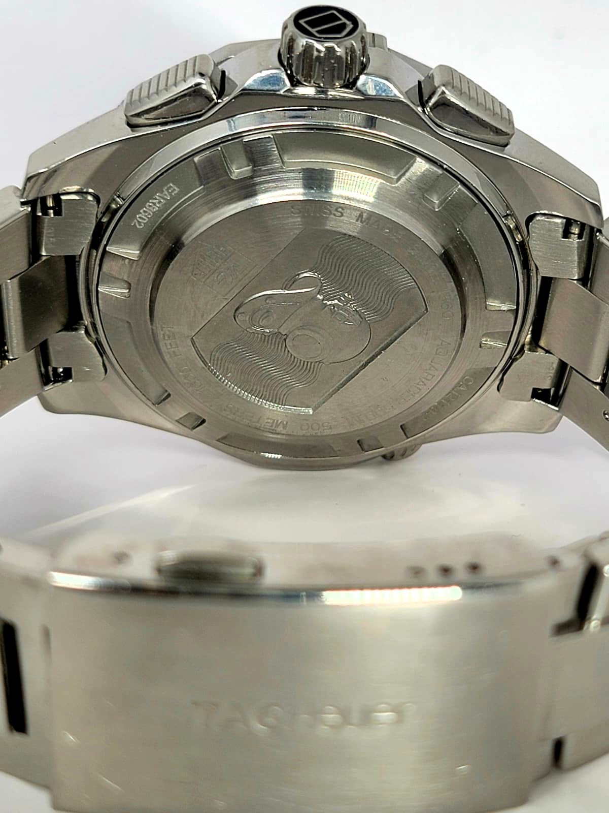 Tag Heuer Aquaracer CAJ2110 Automatic Chronograph Dive Sport Wrist Watch w/Box