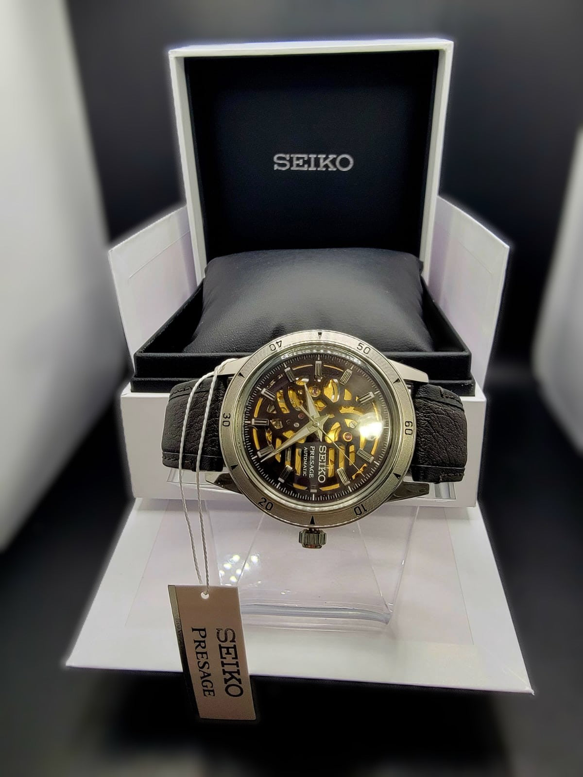 BRAND NEW 2024 SEIKO PRESAGE SSA461J UK EDITION STYLE60'S BIKER 40mm 4R72 MVMNT