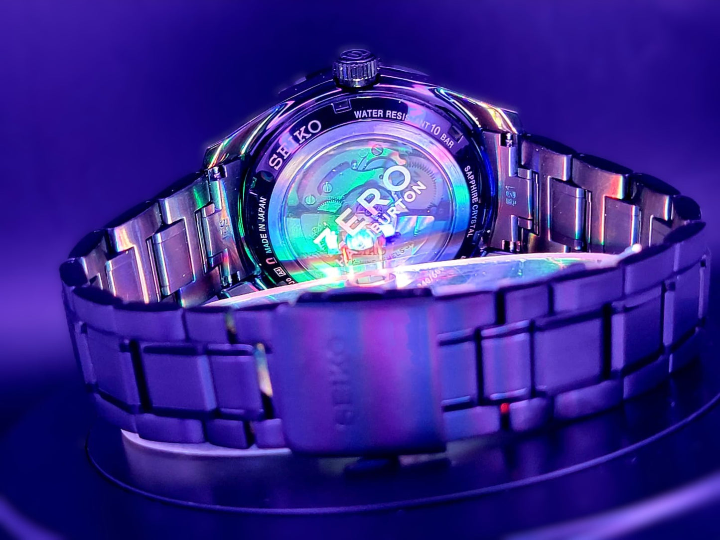 Seiko Presage Sharp Edged Series Zero Halliburton Limited Edition automatic GMT watch (ref. SPB271J1). #40/600