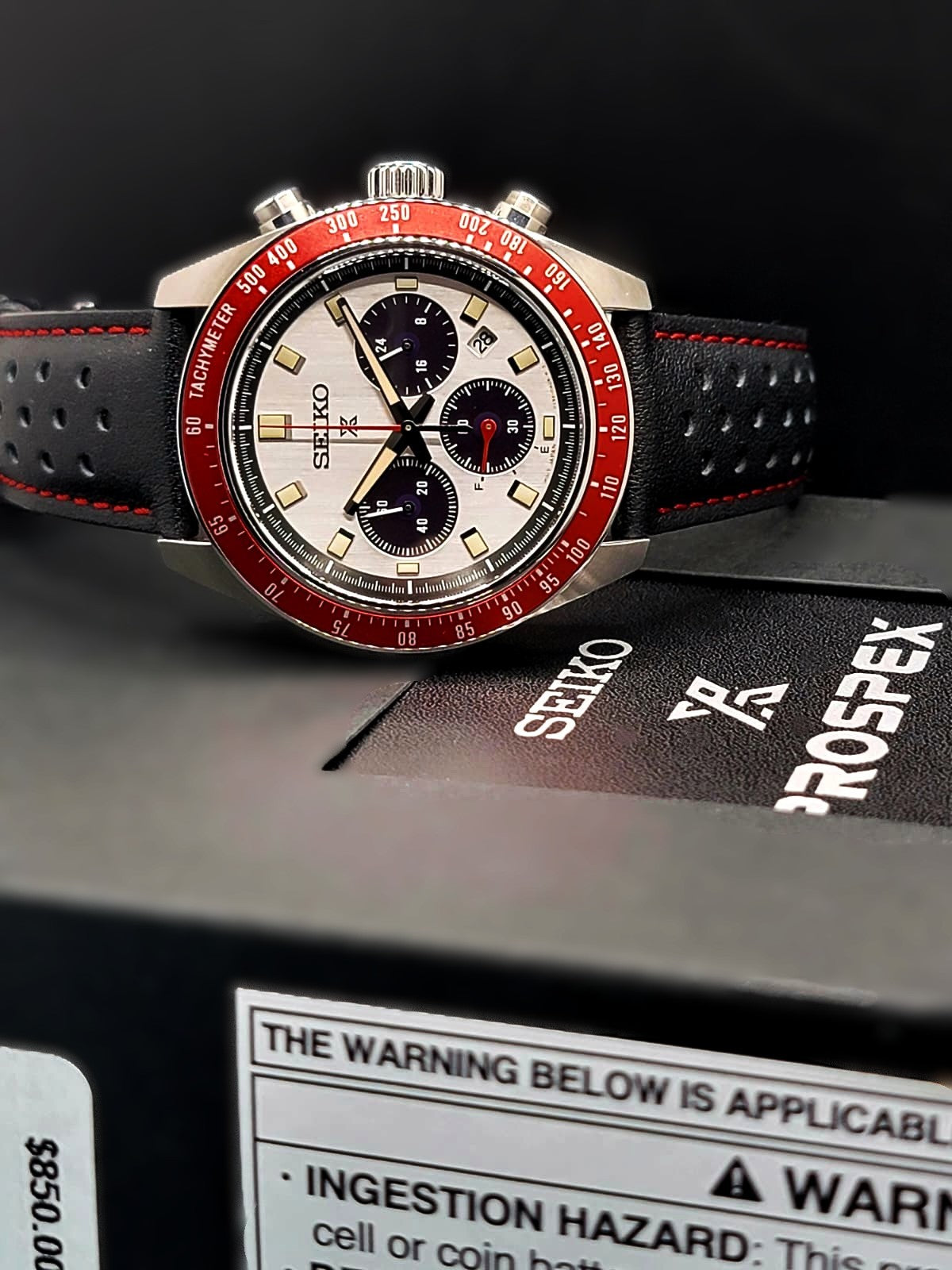Seiko Prospex Speedtimer Solar Chronograph - U.S. Special Edition Box Set - SSC945