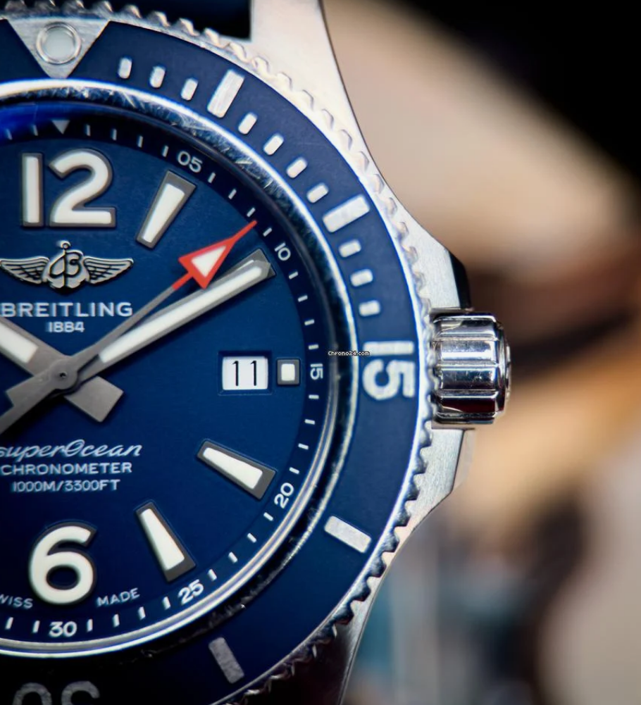 ***AAA+ PREMIER*** Breitling Superocean II Limited Edition Automatic 44 Mens Watch Model #: a17367d81c1s1 **USA SHIPPED**