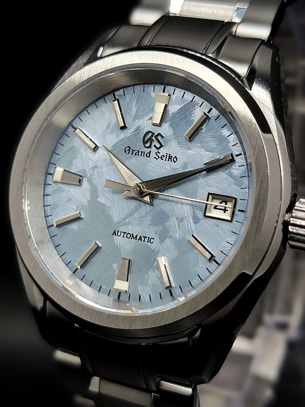 **LIMITED RUN** CUSTOM MOD GRAND SEIKO SHUNBUN - ICE BLUE 38MM NH35 AUTO EXHIBITION CASEBACK **BUILD TO ORDER, SERIOUS INQUIRIES ONLY PLEASE!**