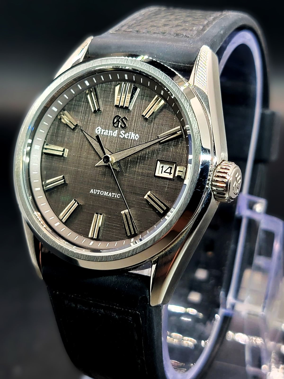 CUSTOM MOD GRAND SEIKO - HERITAGE COLLECTION - GREY LINEN DIAL - AUTOMATIC