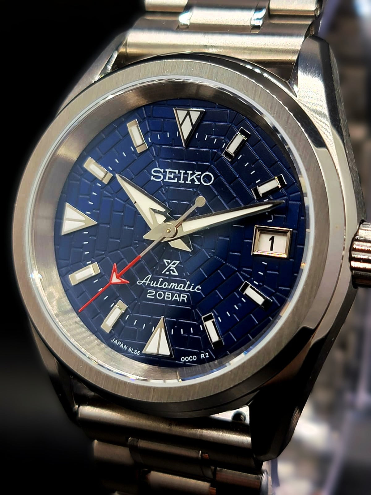 CUSTOM MOD SEIKO - SPIDERMAN - AUTOMATIC MOVEMENT