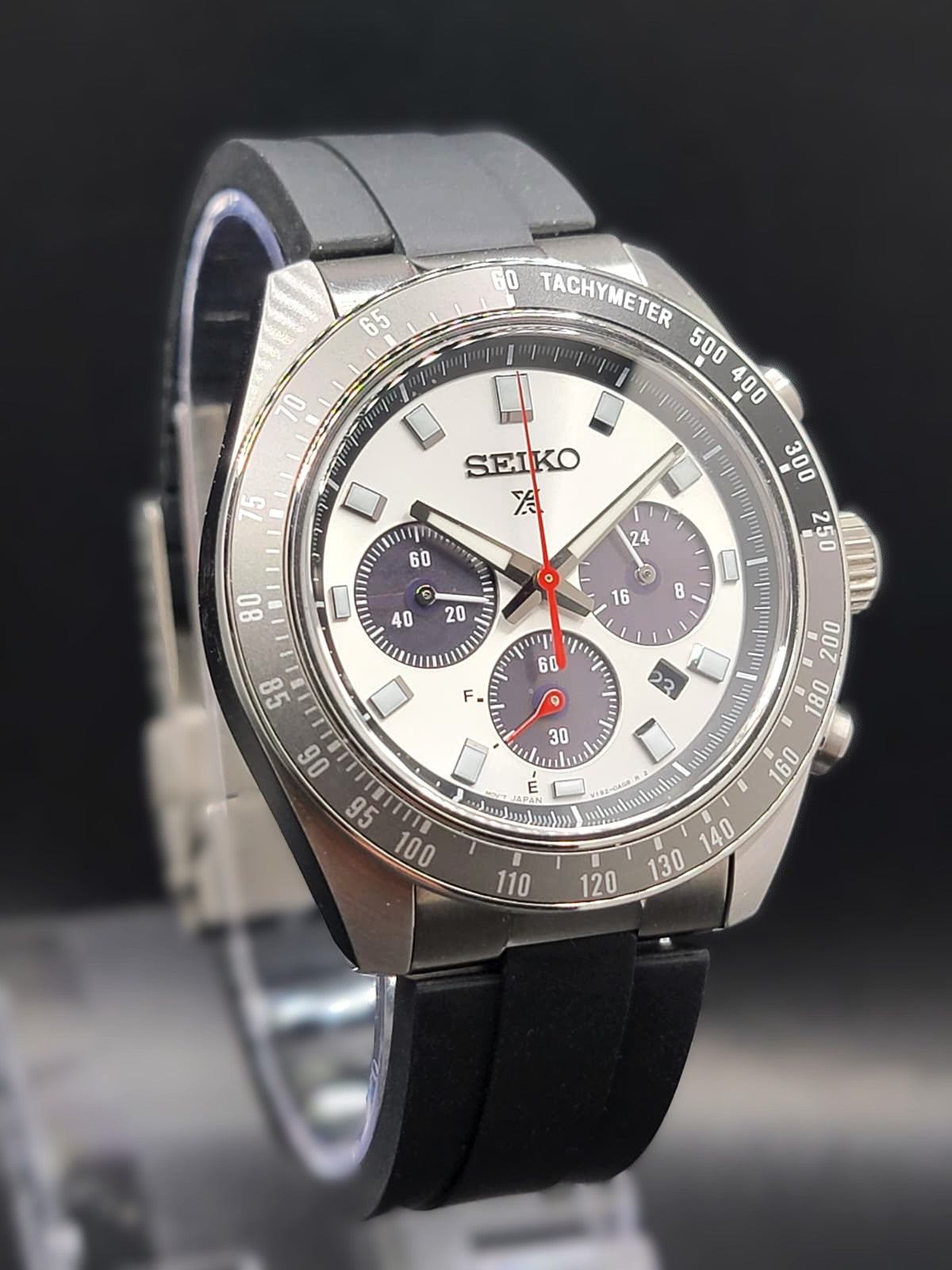 Seiko Prospex Speedtimer Solar Chronograph watch, model reference SSC911