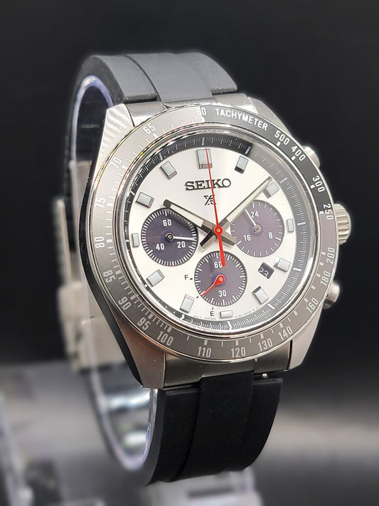Seiko Prospex Speedtimer Solar Chronograph watch, model reference SSC911