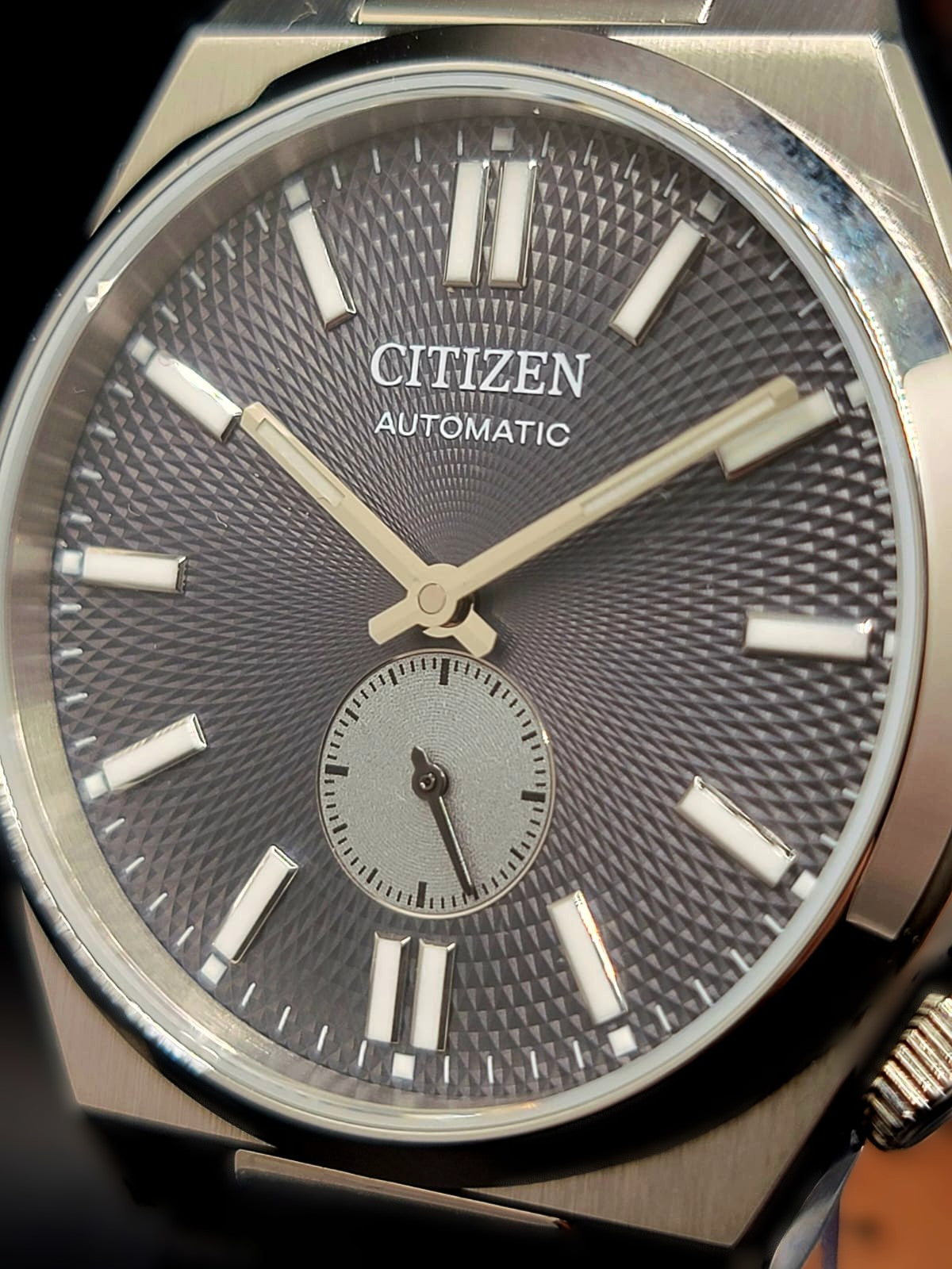Citizen Black Mens Analogue Watch Tsuyosa NK5010-01H