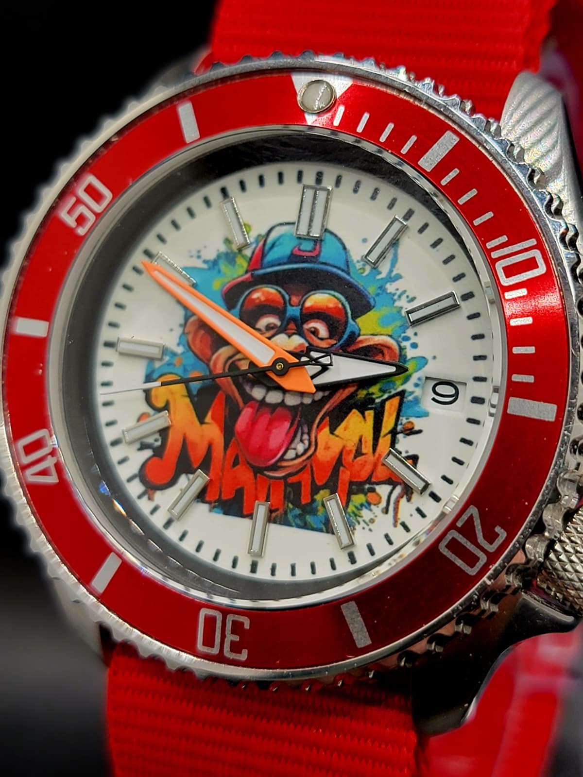SEIKO STREET-ART MOD MANAMAL Auto Watch