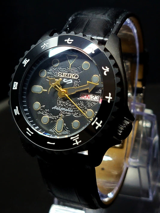 CUSTOM SEIKO MOD LIMITED EDITION - KISS OF THE DRAGON