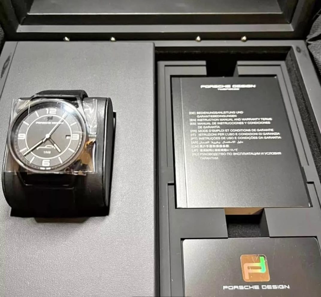 Porsche Design Auto Titanium Black Dial Limited Edition w/ Box 1919 #0074/1948