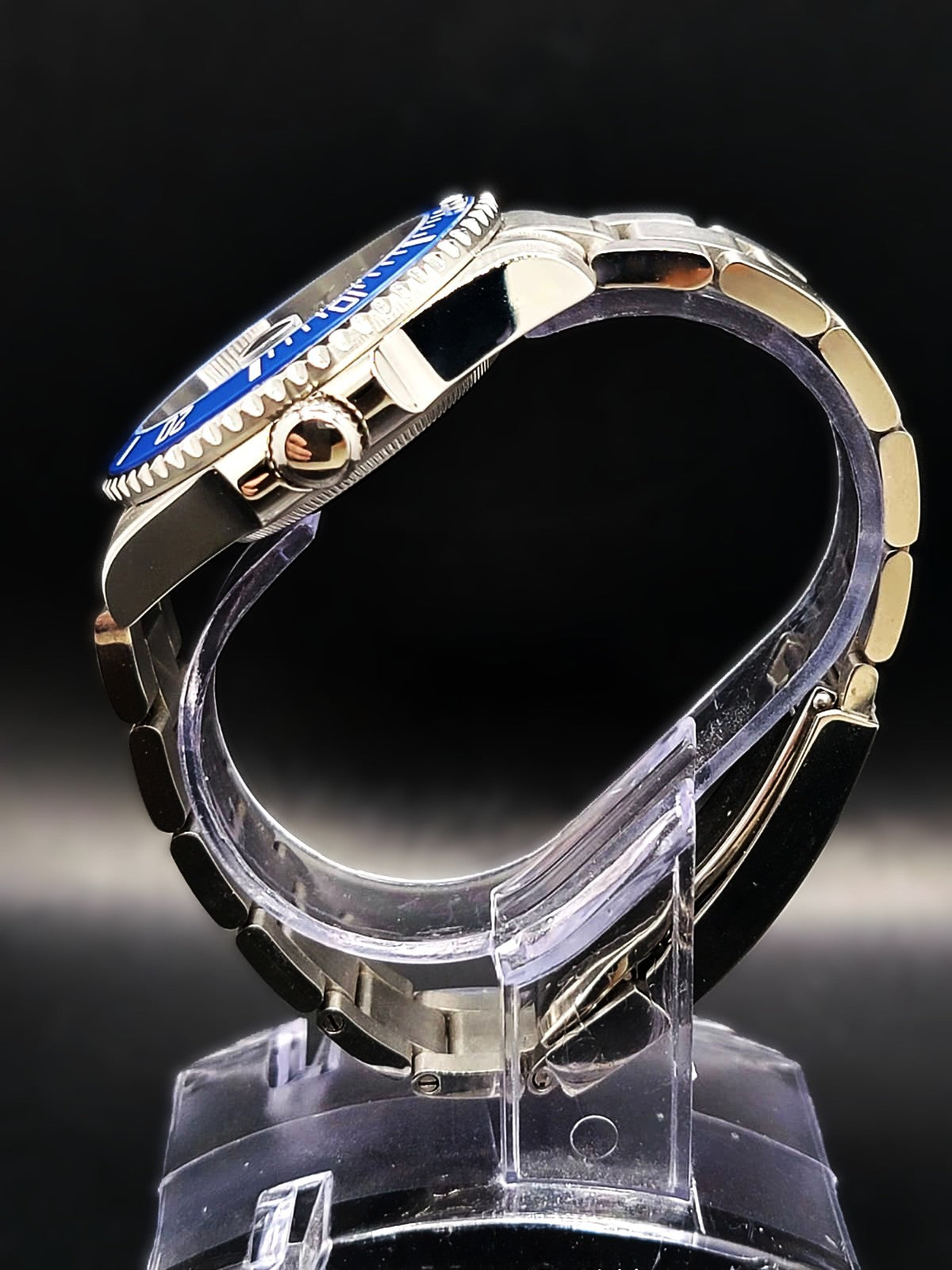 SEIKO MOD BLUEBERRY SUB STYLE SAPPHIRE CRYSTAL AUTOMATIC NH35A MOVEMENT MEN'S WATCH NEW