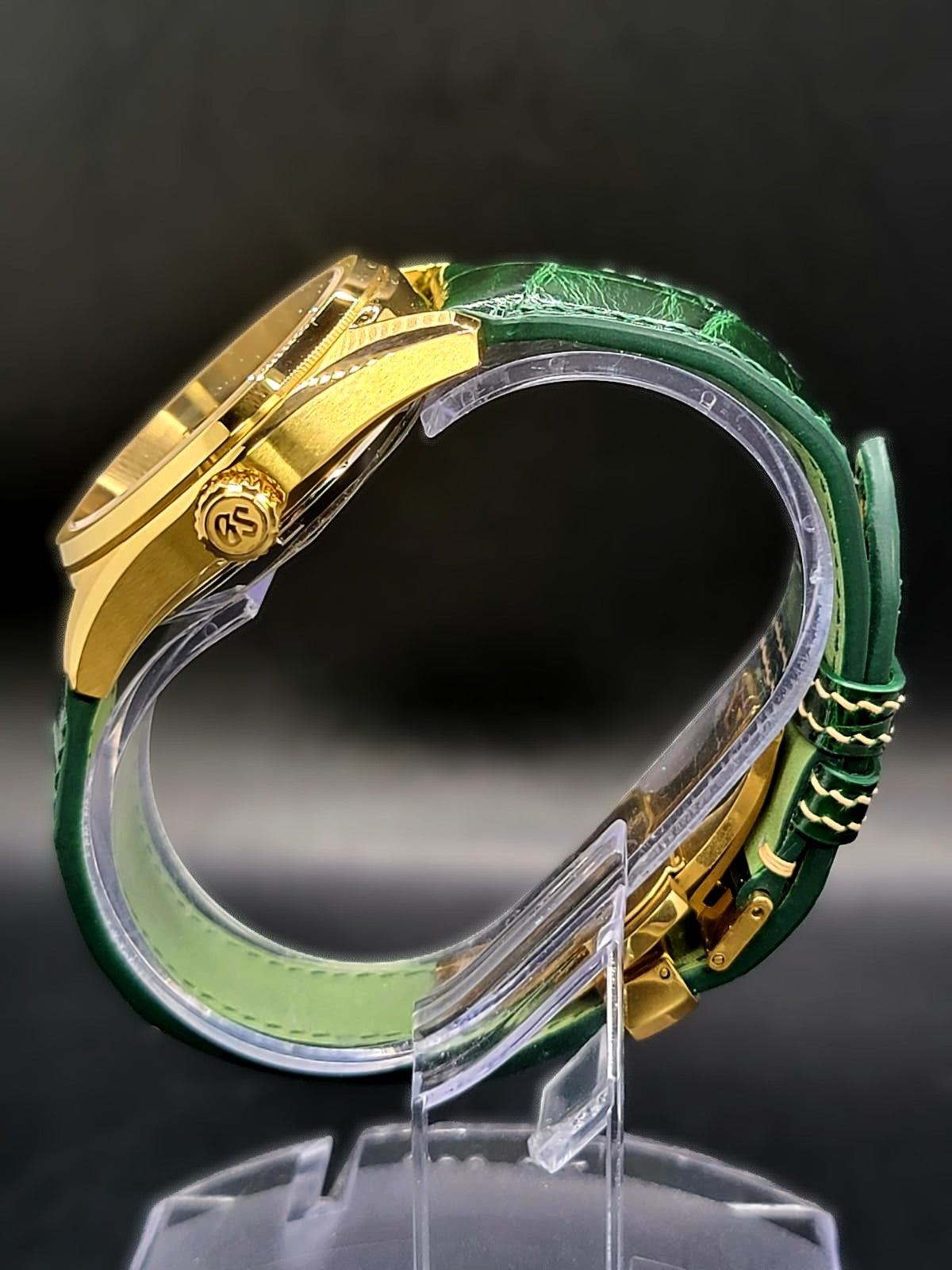 **BRAND NEW PREMIER** CUSTOM MOD 38MM (GRAND SEIKO NATURES GREENSCAPE) NATURAL STONE DIAL AUTOMATIC NEW **BUILD TO ORDER, SERIOUS INQUIRES ONLY PLEASE**