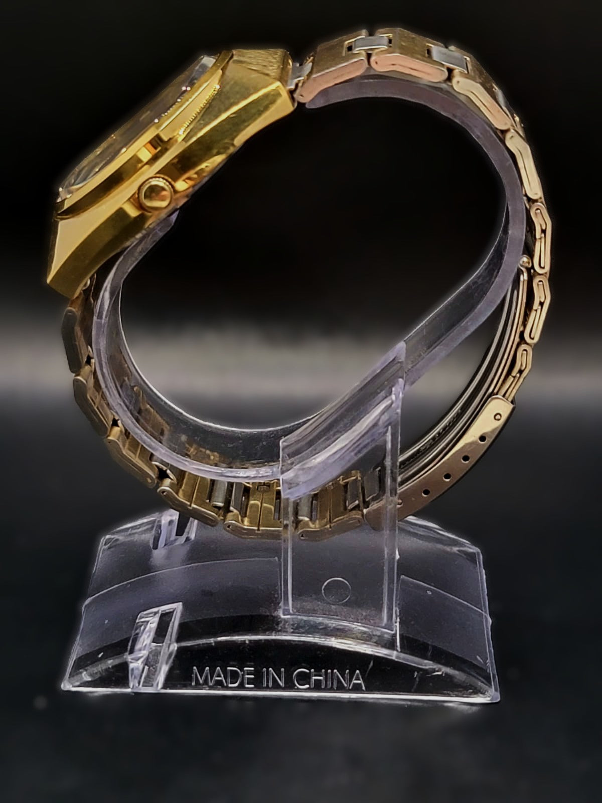 Seiko watch 5 DX 6106-7720 Sunburst Dial Automatic men Day date Working Vintage