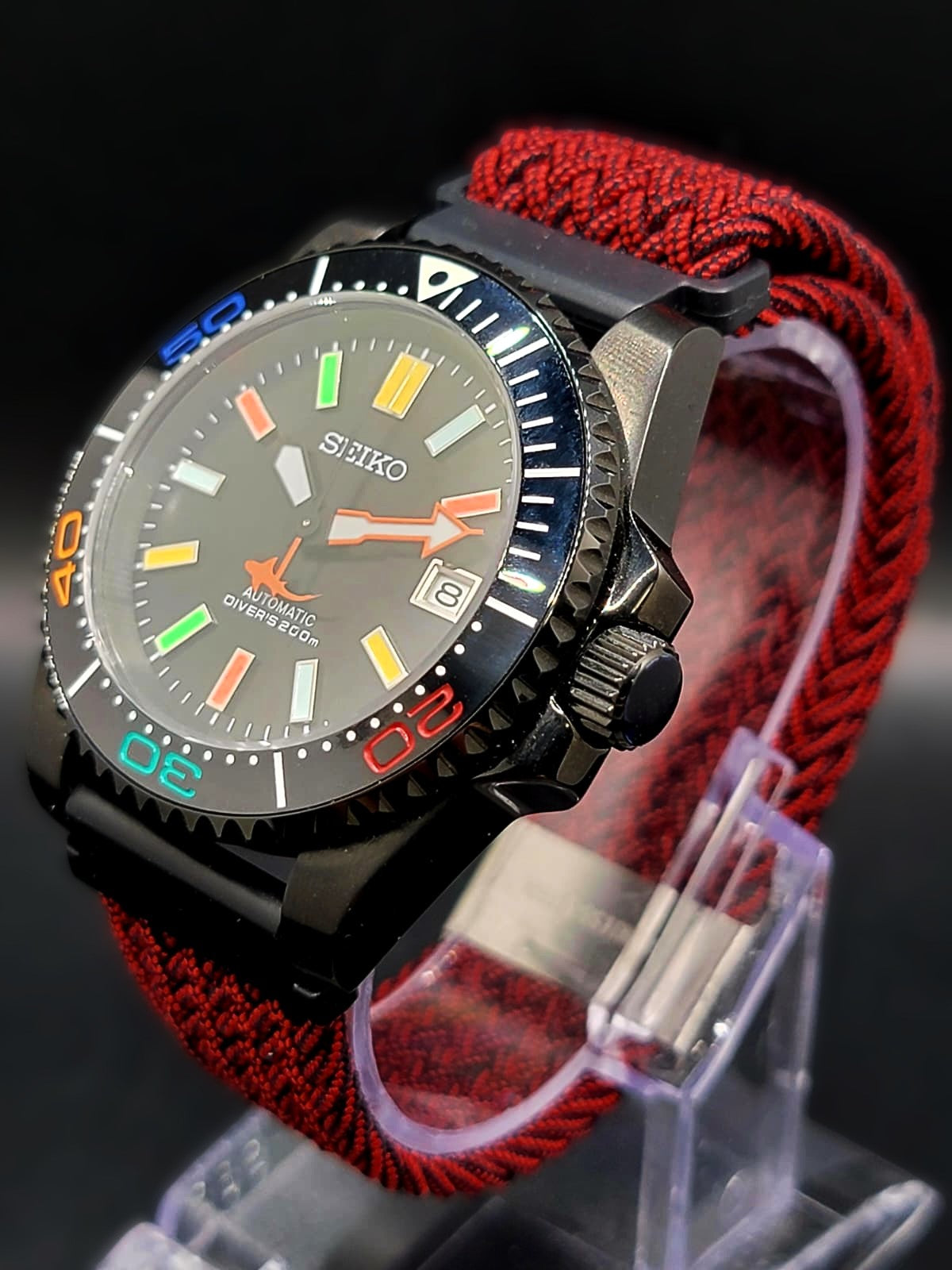 CUSTOM SEIKO RAINBOW MOD 40mm NH35