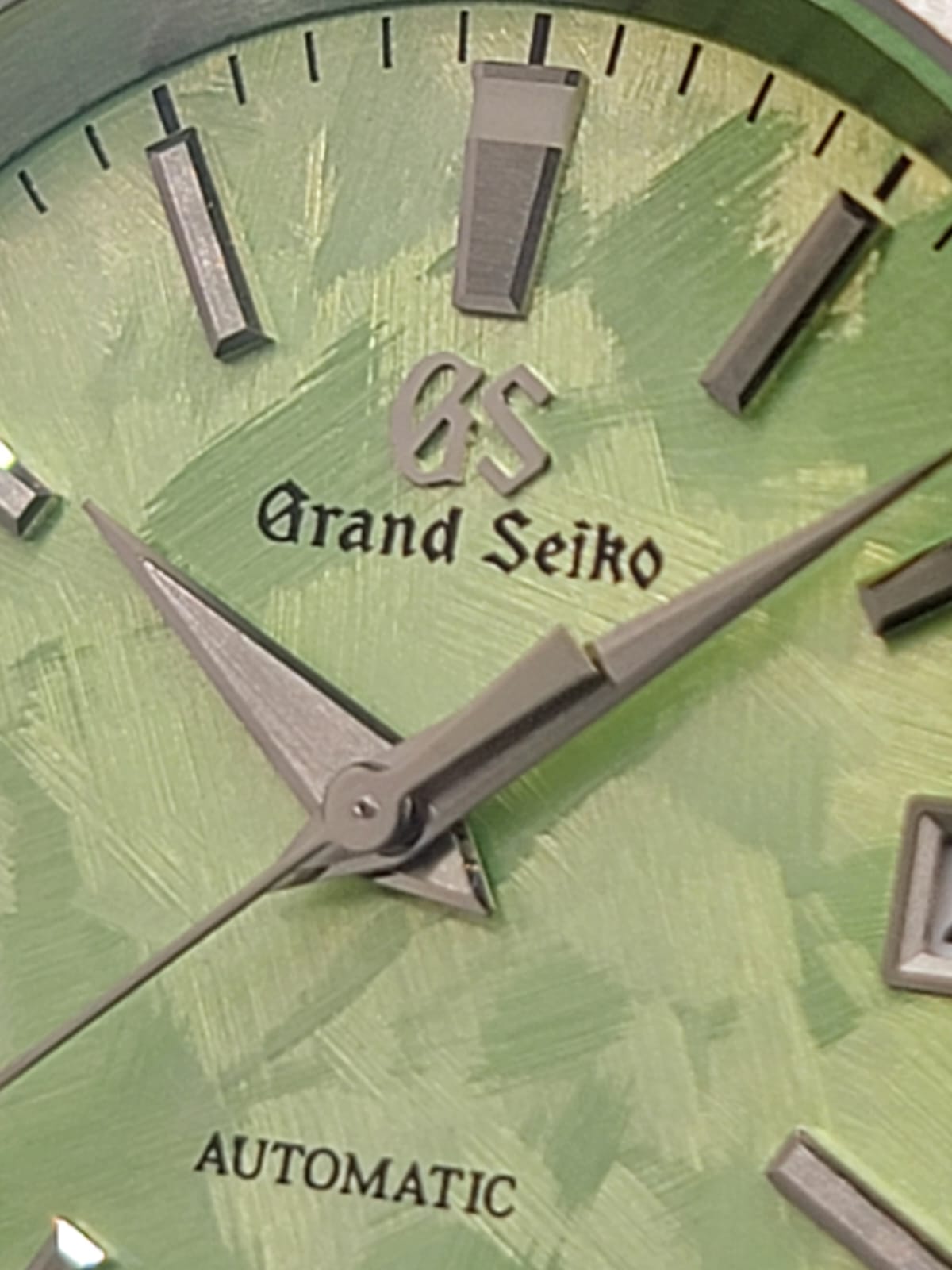 **LIMITED RUN** CUSTOM MOD GRAND SEIKO SHUNBUN - SPRING GREEN 38MM NH35 AUTO EXHIBITION CASEBACK **IN STOCK, SERIOUS INQUIRIES ONLY PLEASE!**