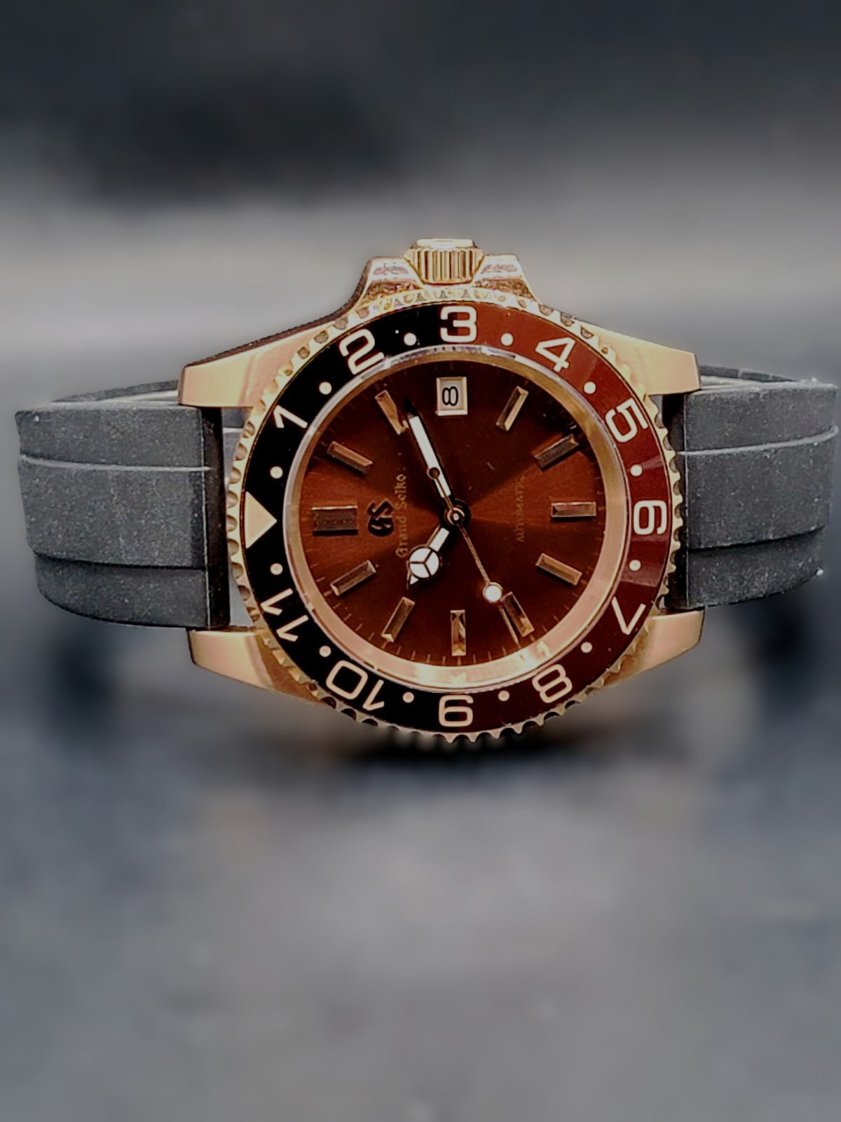 CUSTOM MOD GRAND SEIKO ROSE GOLD NH35