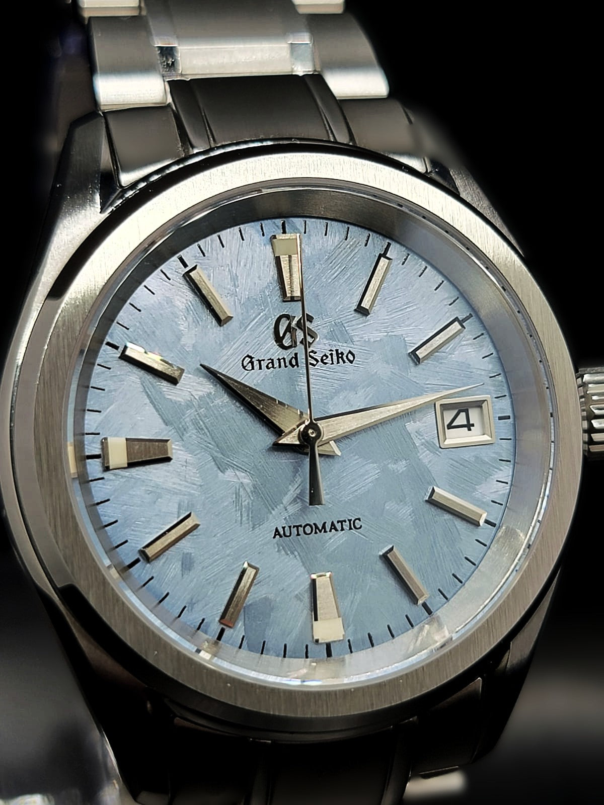 **LIMITED RUN** CUSTOM MOD GRAND SEIKO SHUNBUN - ICE BLUE 38MM NH35 AUTO EXHIBITION CASEBACK **BUILD TO ORDER, SERIOUS INQUIRIES ONLY PLEASE!**