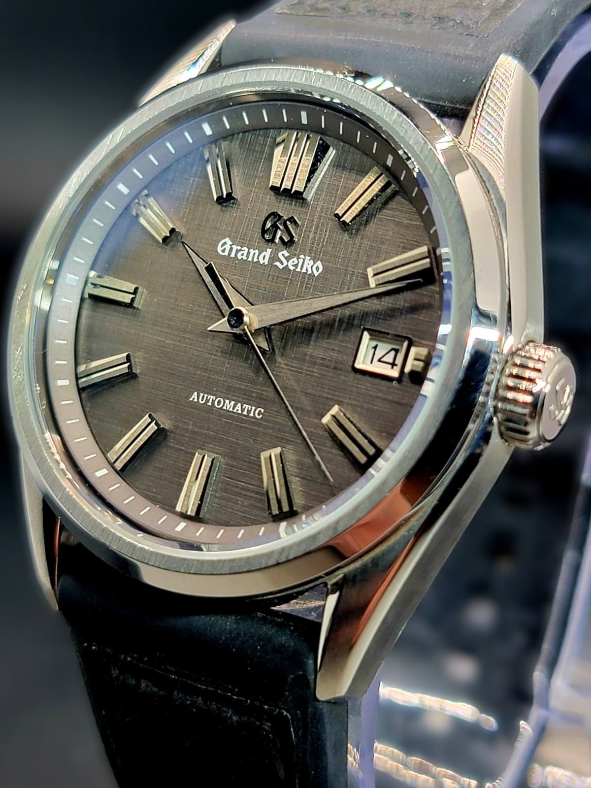 CUSTOM MOD GRAND SEIKO - HERITAGE COLLECTION - GREY LINEN DIAL - AUTOMATIC