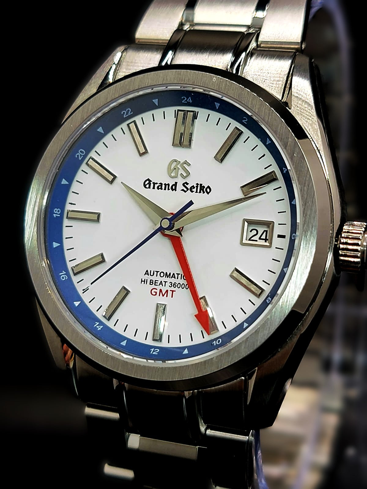 CUSTOM MOD GRAND SEIKO - HERITAGE - USA GMT L.E. - NH34GMT AUTOMATIC