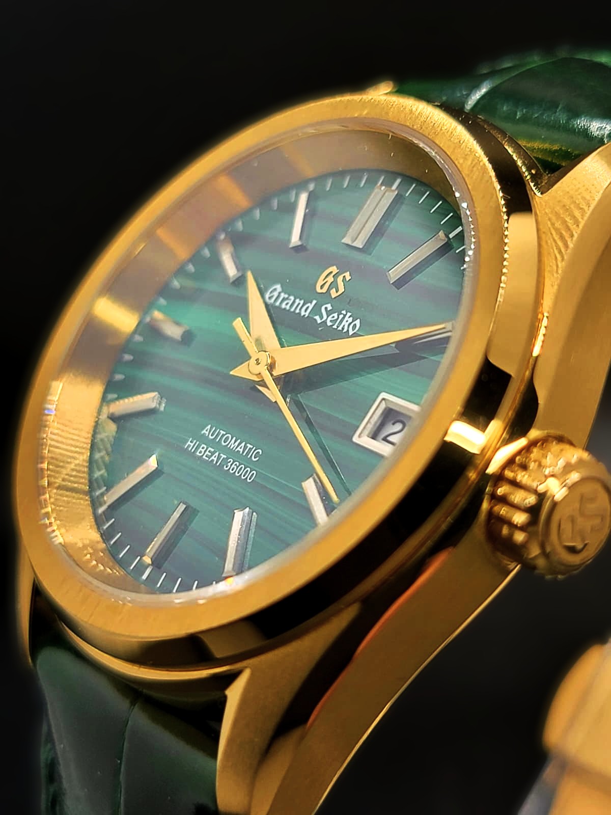 **BRAND NEW PREMIER** CUSTOM MOD 38MM (GRAND SEIKO NATURES GREENSCAPE) NATURAL STONE DIAL AUTOMATIC NEW **BUILD TO ORDER, SERIOUS INQUIRES ONLY PLEASE**