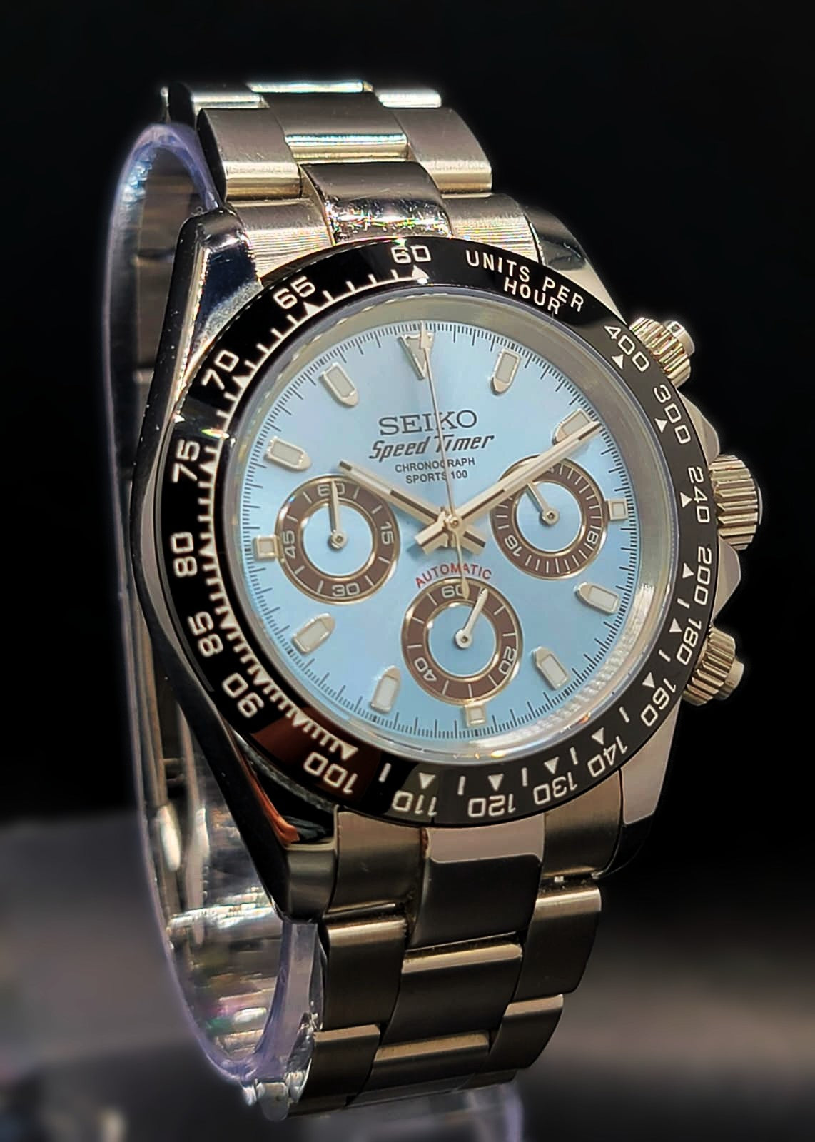 SEIKO BLUE SPEEDTIMER CHRONO