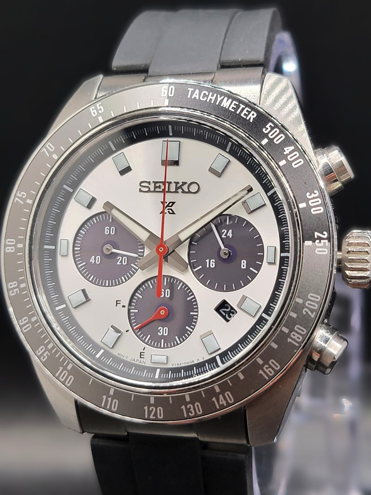 Seiko Prospex Speedtimer Solar Chronograph watch, model reference SSC911