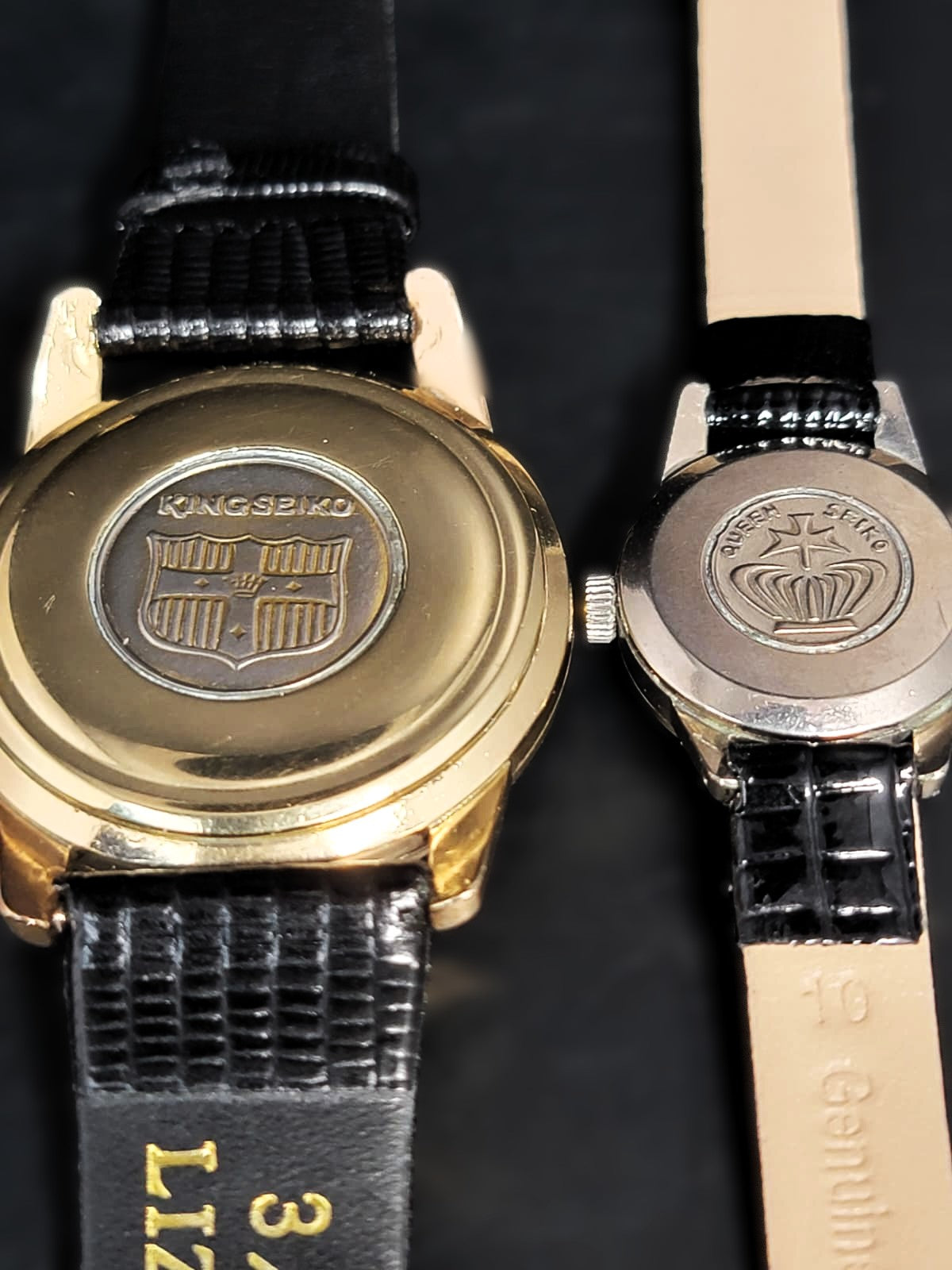 NEAR MINT 1965 King Seiko and Queen Seiko SET from Tokyo's Flagship Store Waco - Seiko Store