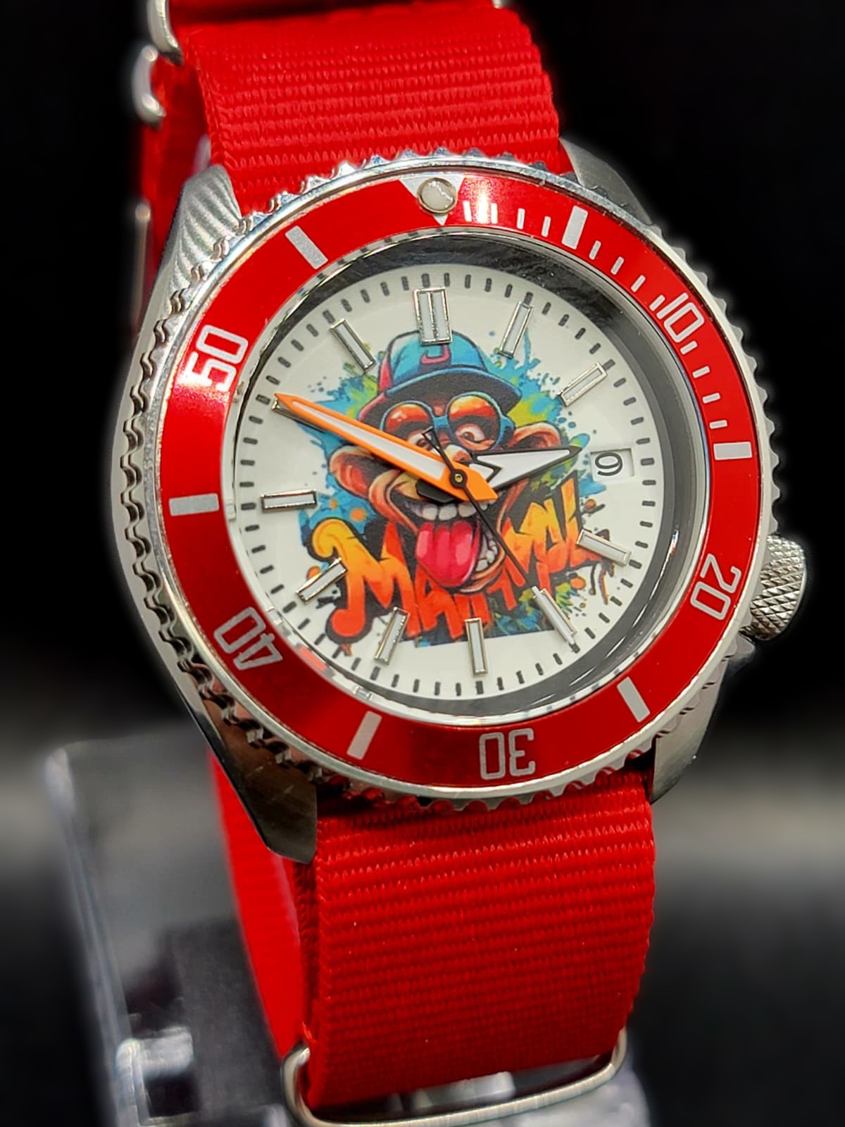 SEIKO STREET-ART MOD MANAMAL Auto Watch