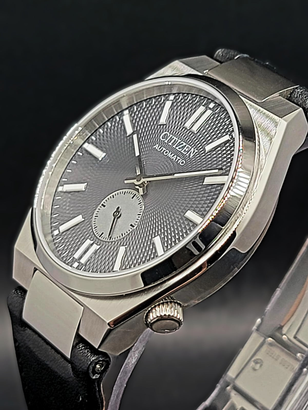 Citizen Black Mens Analogue Watch Tsuyosa NK5010-01H