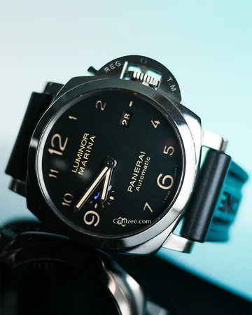 Panerai Luminor Marina 1950 3 Days 44MM Black Dial Rubber Strap (PAM01359)