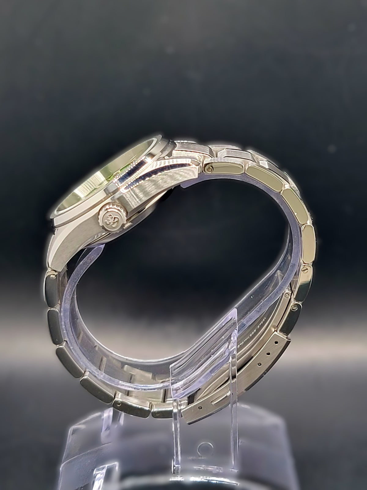 **LIMITED RUN** CUSTOM MOD GRAND SEIKO SHUNBUN - SPRING GREEN 38MM NH35 AUTO EXHIBITION CASEBACK **IN STOCK, SERIOUS INQUIRIES ONLY PLEASE!**