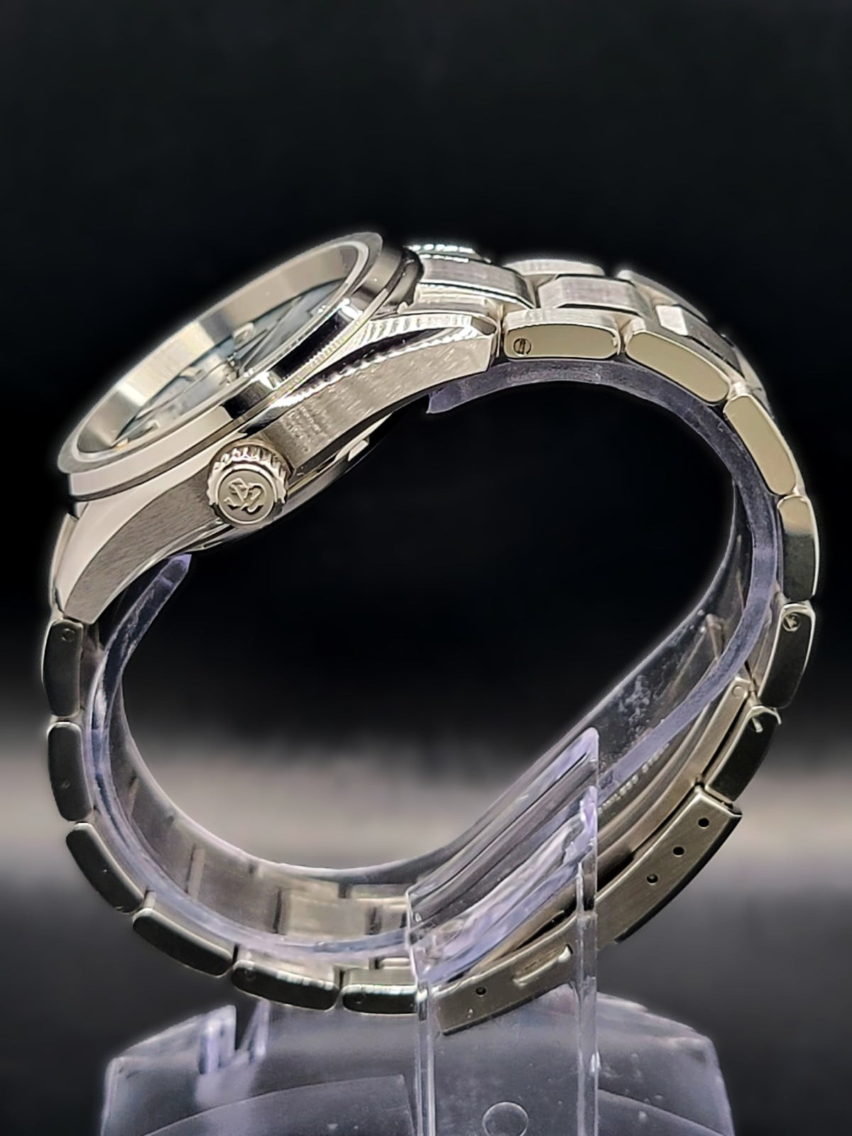 **LIMITED RUN** CUSTOM MOD GRAND SEIKO SHUNBUN - ICE BLUE 38MM NH35 AUTO EXHIBITION CASEBACK **BUILD TO ORDER, SERIOUS INQUIRIES ONLY PLEASE!**