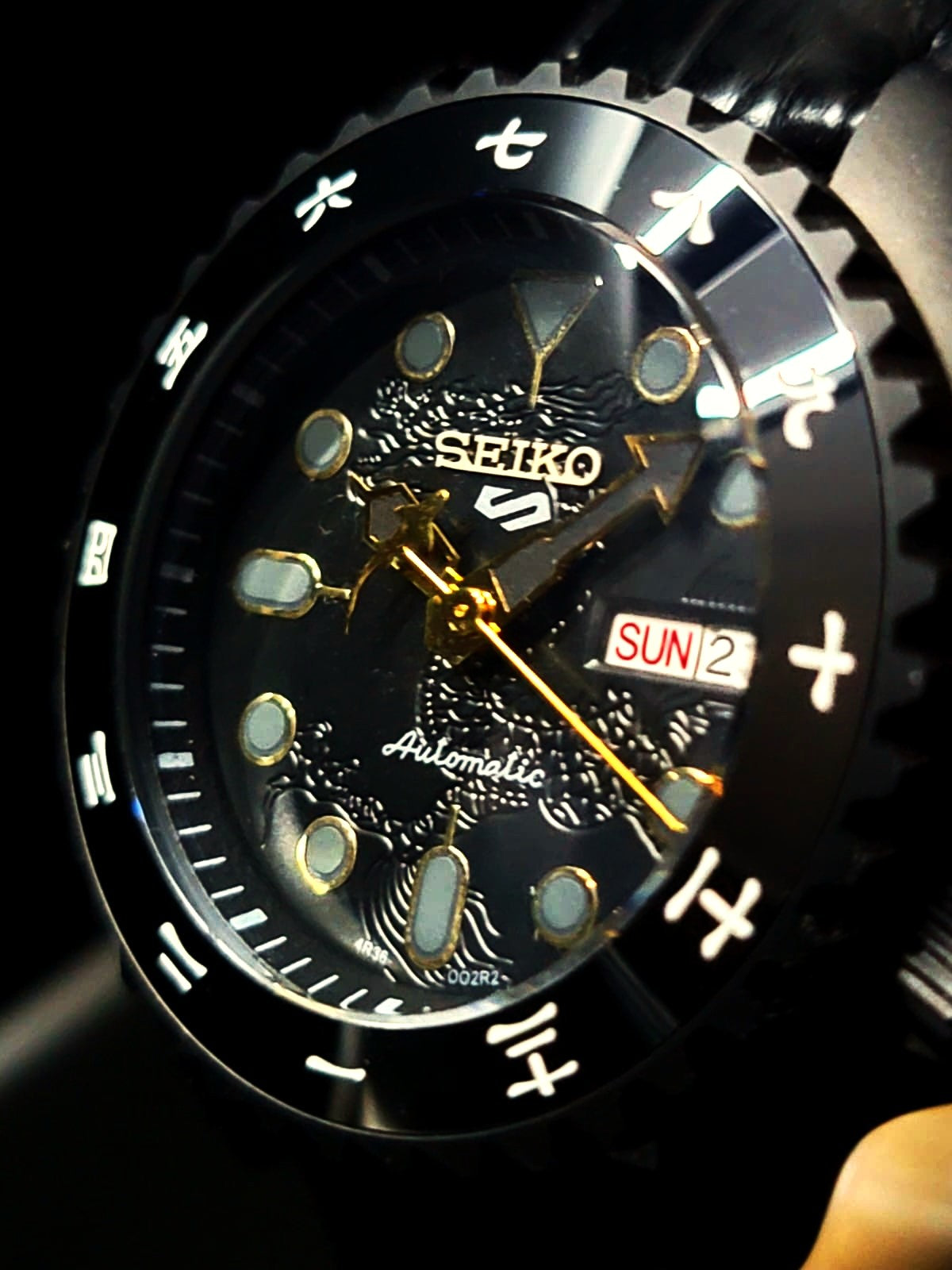 CUSTOM SEIKO MOD LIMITED EDITION - KISS OF THE DRAGON