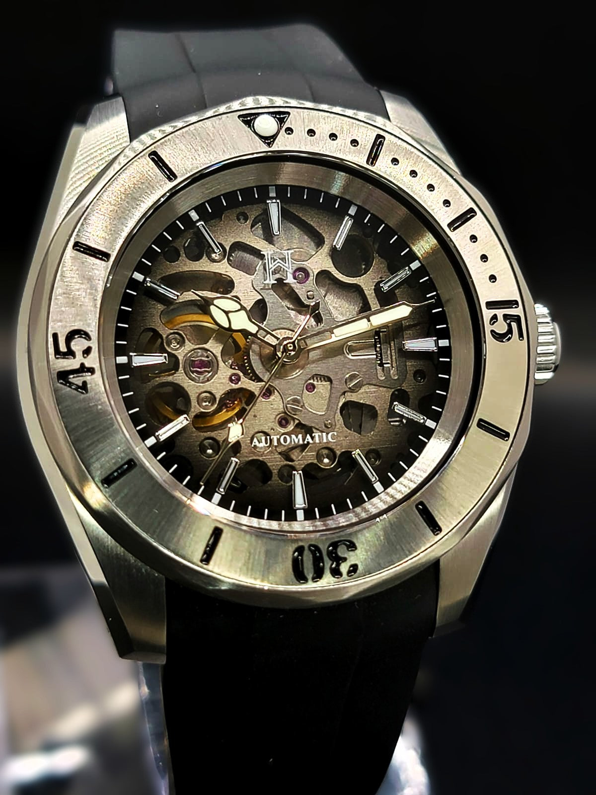 HUIZEN 42MM SKELATON DIAL