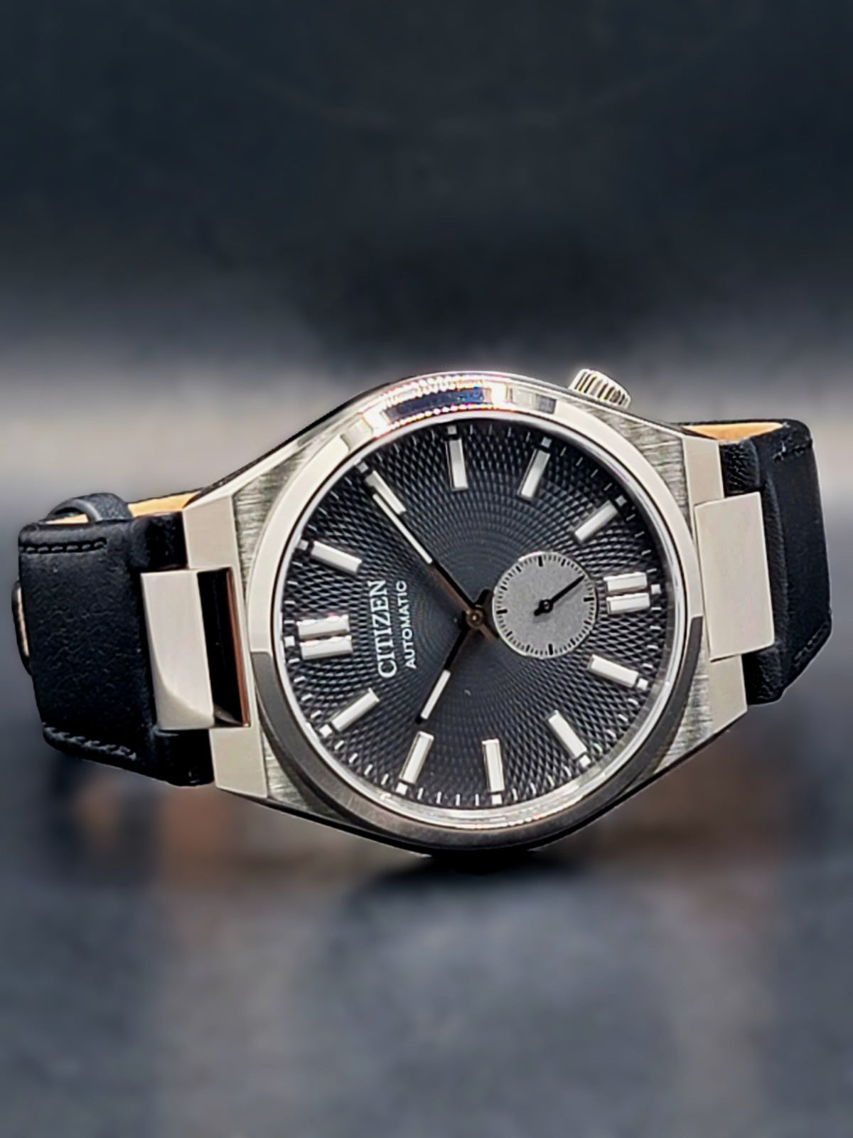 Citizen Black Mens Analogue Watch Tsuyosa NK5010-01H