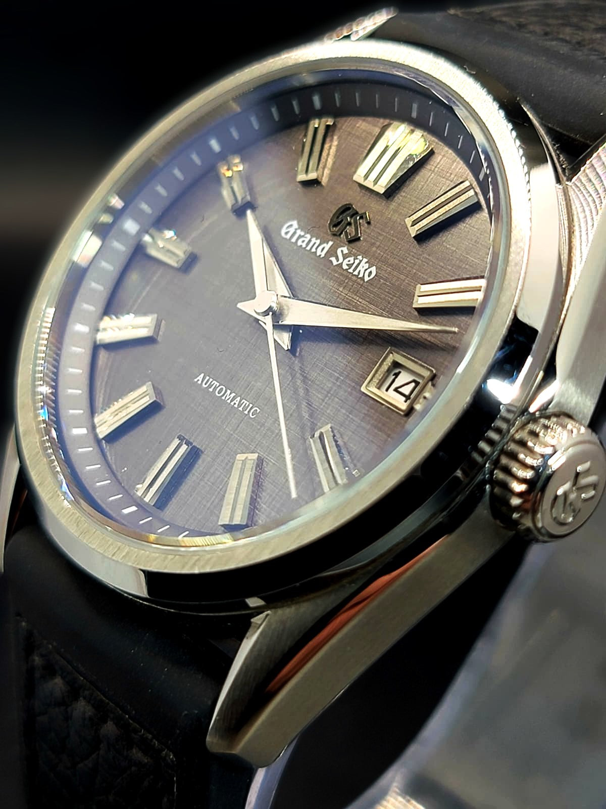 CUSTOM MOD GRAND SEIKO - HERITAGE COLLECTION - GREY LINEN DIAL - AUTOMATIC