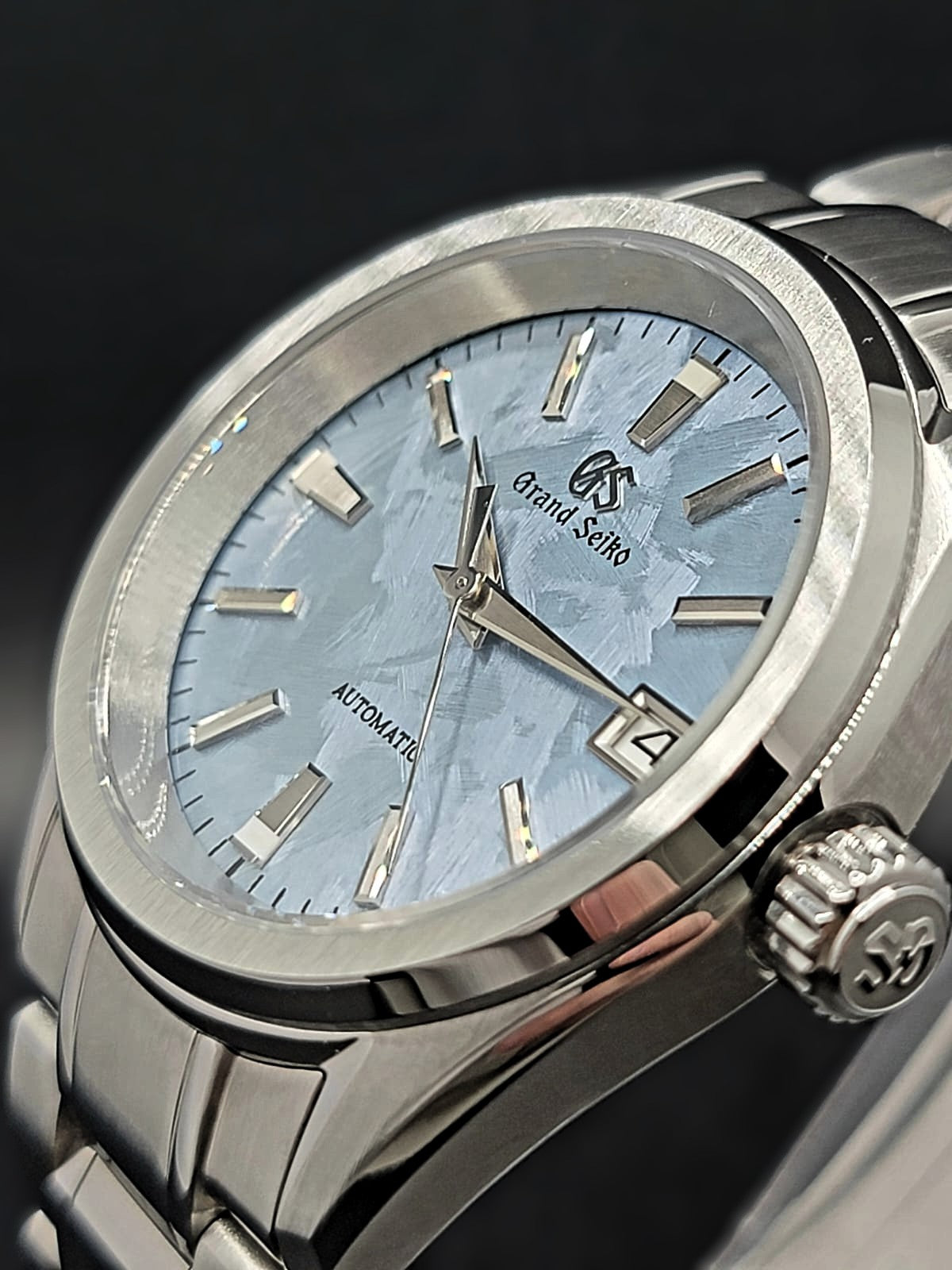 **LIMITED RUN** CUSTOM MOD GRAND SEIKO SHUNBUN - ICE BLUE 38MM NH35 AUTO EXHIBITION CASEBACK **BUILD TO ORDER, SERIOUS INQUIRIES ONLY PLEASE!**