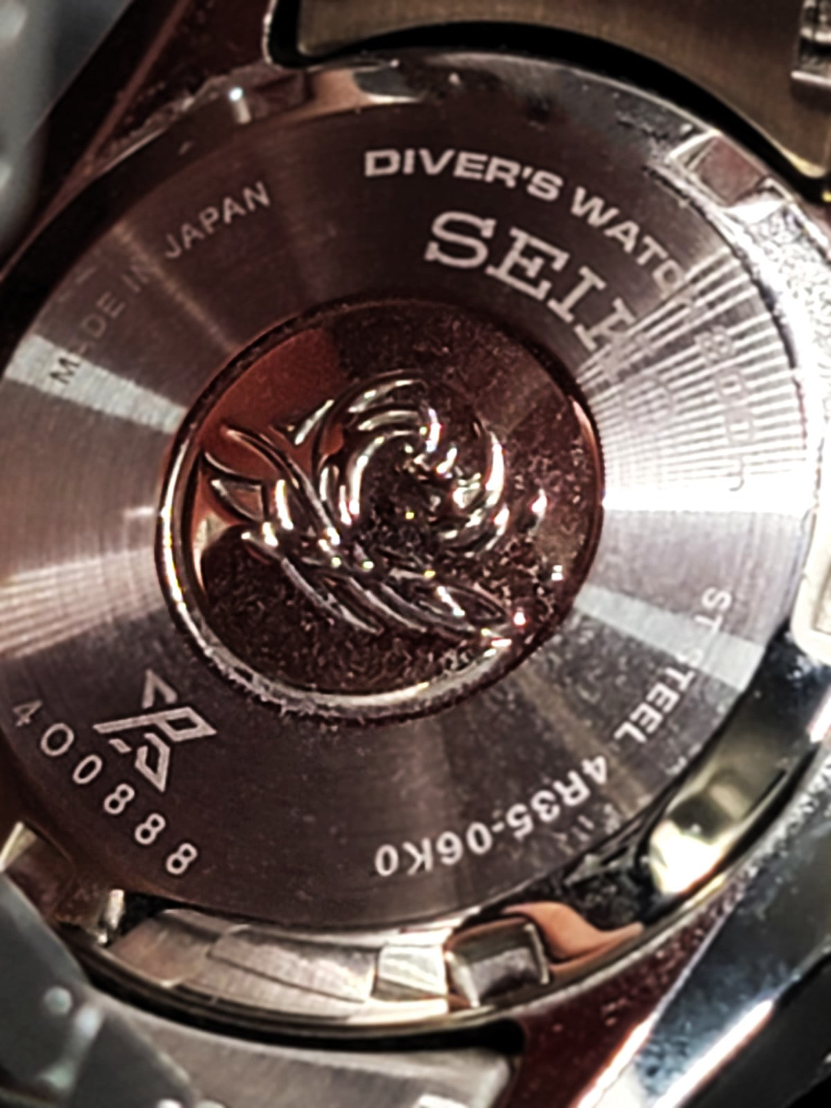 Seiko Samurai Prospex Automatic Diver Watch Red, 41.7mm, SRPL11