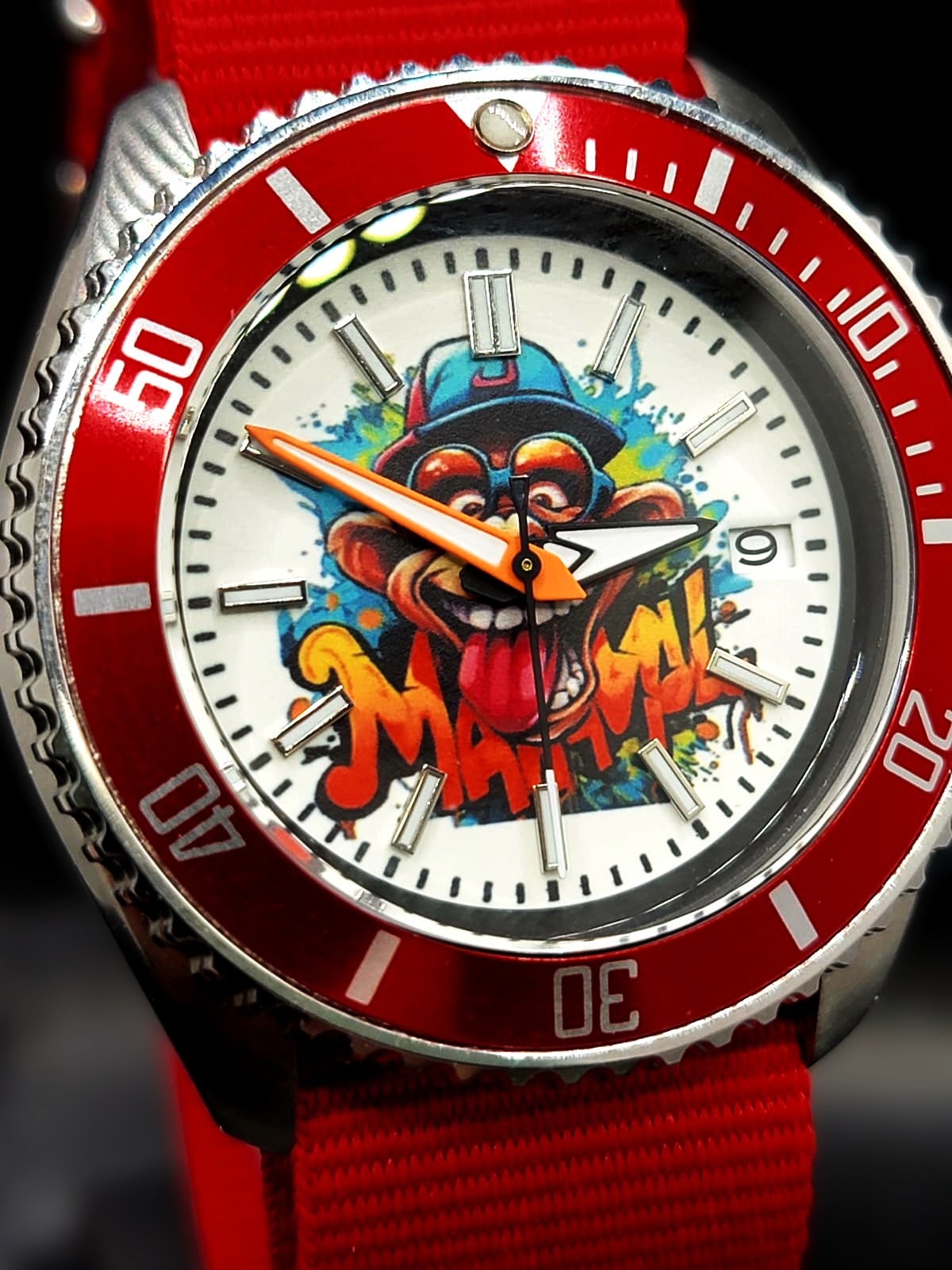 SEIKO STREET-ART MOD MANAMAL Auto Watch