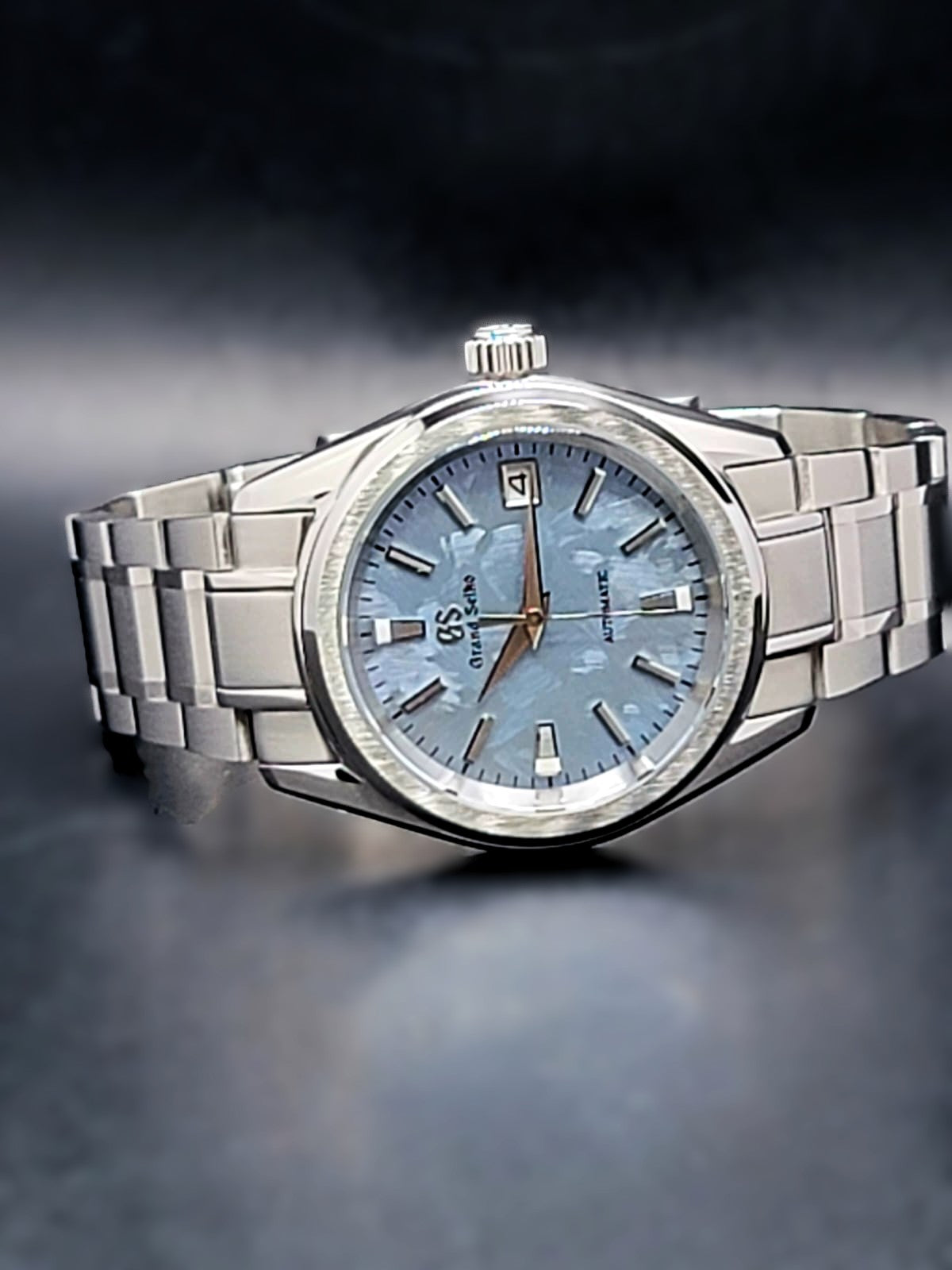 **LIMITED RUN** CUSTOM MOD GRAND SEIKO SHUNBUN - ICE BLUE 38MM NH35 AUTO EXHIBITION CASEBACK **BUILD TO ORDER, SERIOUS INQUIRIES ONLY PLEASE!**