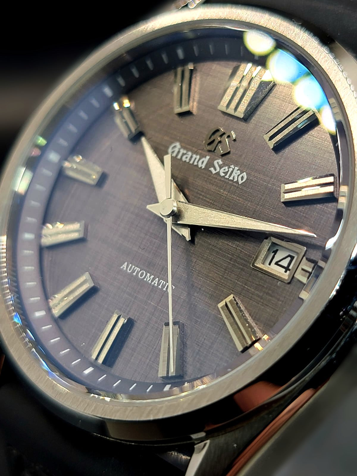 CUSTOM MOD GRAND SEIKO - HERITAGE COLLECTION - GREY LINEN DIAL - AUTOMATIC
